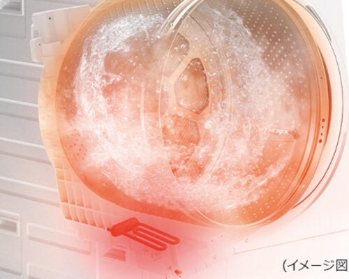 Máy Giặt Sấy Toshiba Nhật Nội Địa | Vệ sinh lồng giặt 60°C